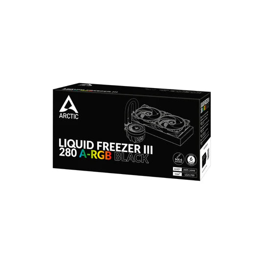 Arctic Liquid Freezer III 280 A-RGB - Black Arctic Liquid Freezer III 280 A-RGB - Black